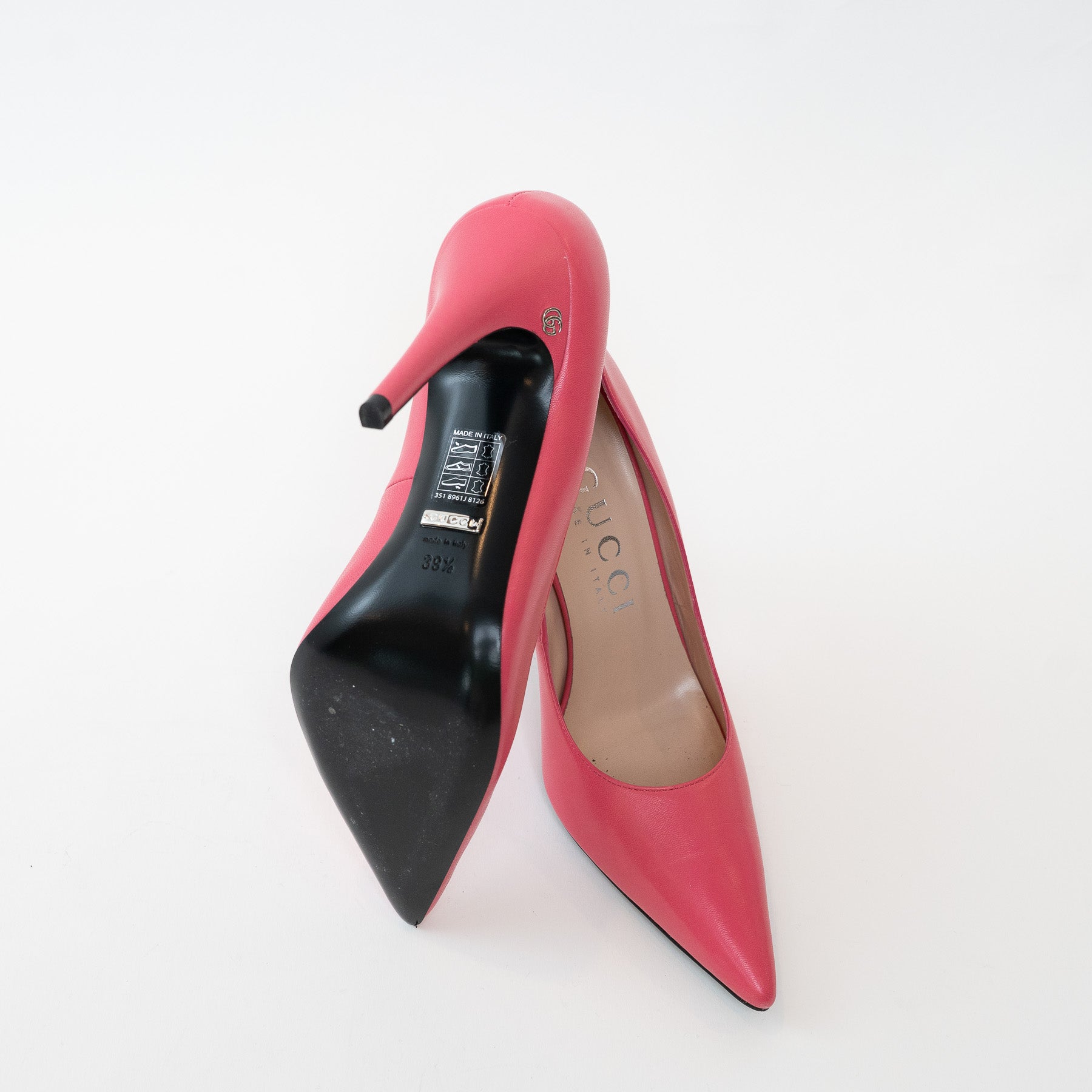 パンプス GUCCI LLIC LEATHER HIGH-HEELED DECOLLETE $_12.JPG?set_id=880000500F