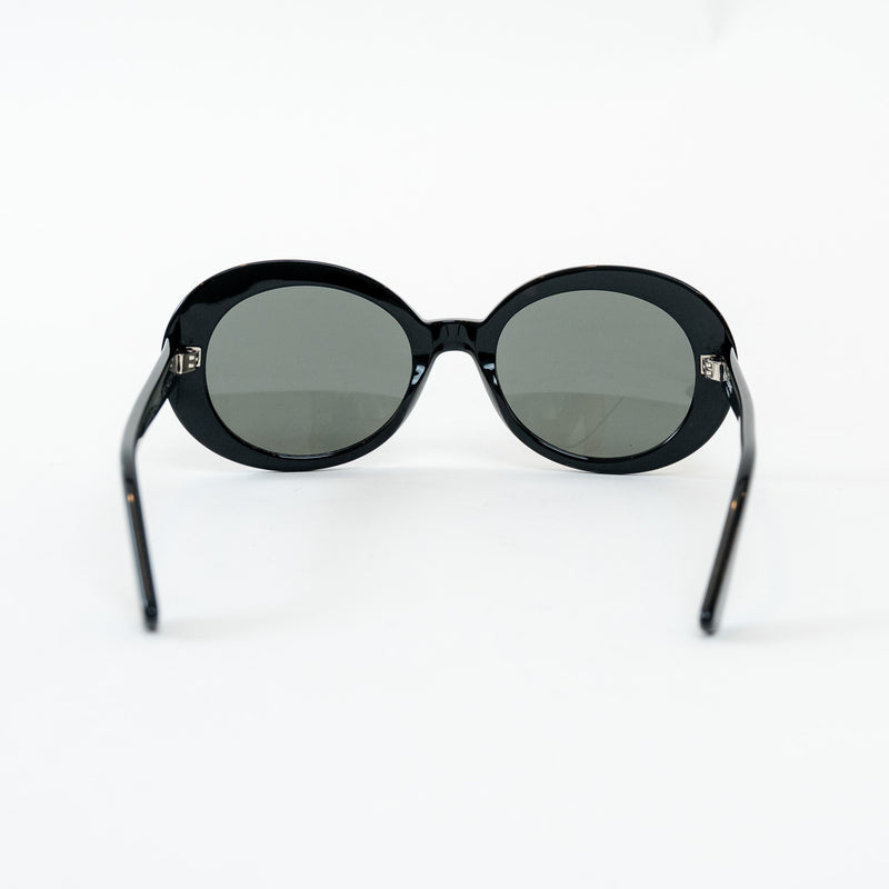 Saint Laurent Black Round Surf Sound Sunglasses