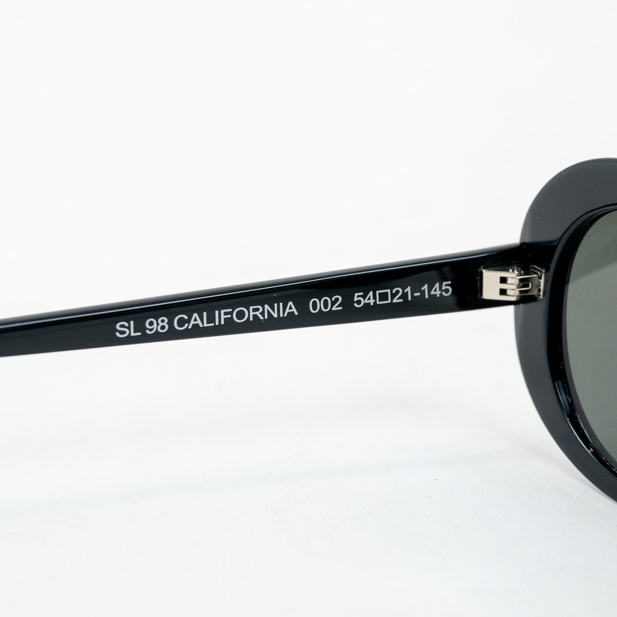 Saint Laurent Black Round Surf Sound Sunglasses