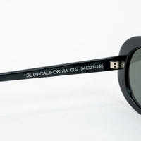 Saint Laurent Black Round Surf Sound Sunglasses