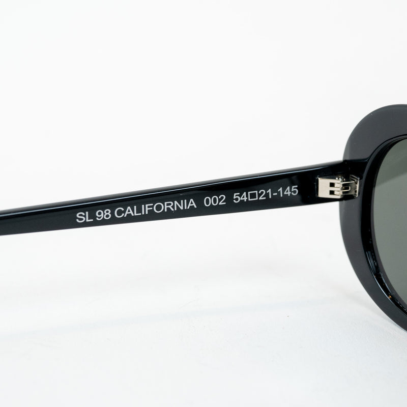 Saint Laurent Black Round Surf Sound Sunglasses