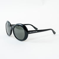 Saint Laurent Black Round Surf Sound Sunglasses