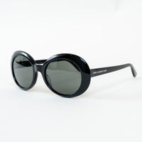 Saint Laurent Black Round Surf Sound Sunglasses