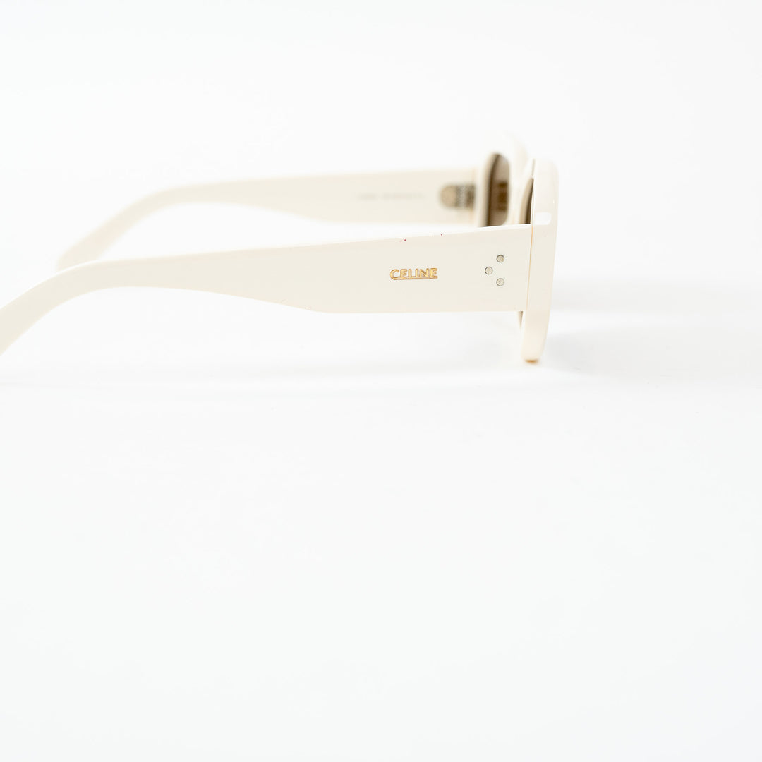 Celine Ivory Square Sunglasses