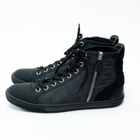 Louis Vuitton Damier Graphite Nylon High-Top Sneakers Size 8.5