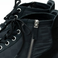 Louis Vuitton Damier Graphite Nylon High-Top Sneakers Size 8.5