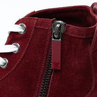 Louis Vuitton Burgundy High Top Sneakers Size 8.5