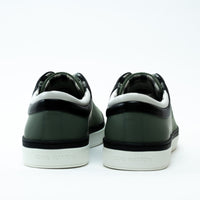 Louis Vuitton Sage Green Suede/Leather Low Top Sneakers Size 8.5