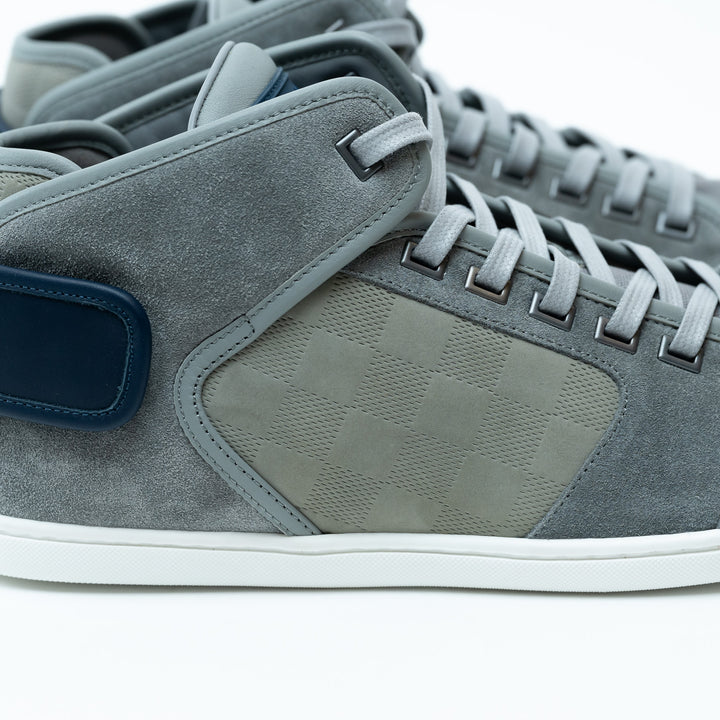 Mens Louis Vuitton Grey/Navy Sneakers Size 8.5