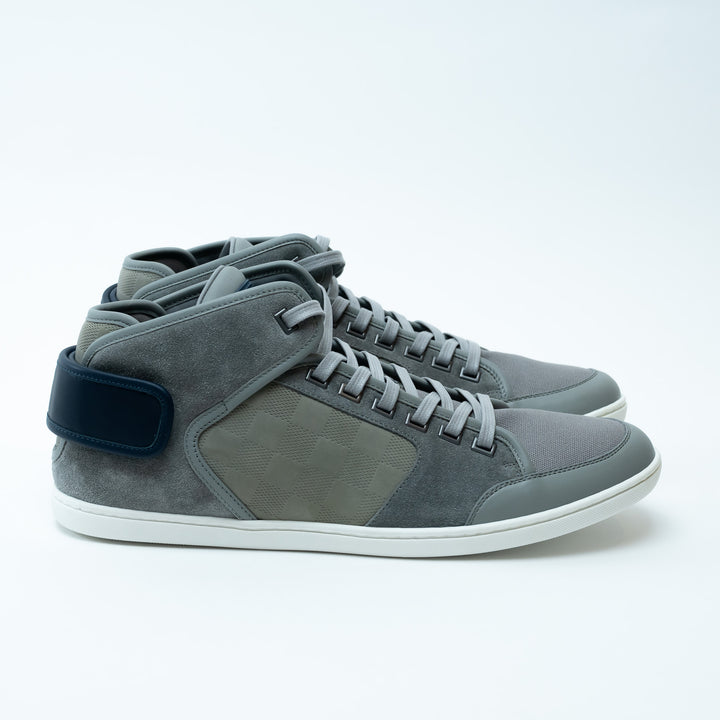 Mens Louis Vuitton Grey/Navy Sneakers Size 8.5
