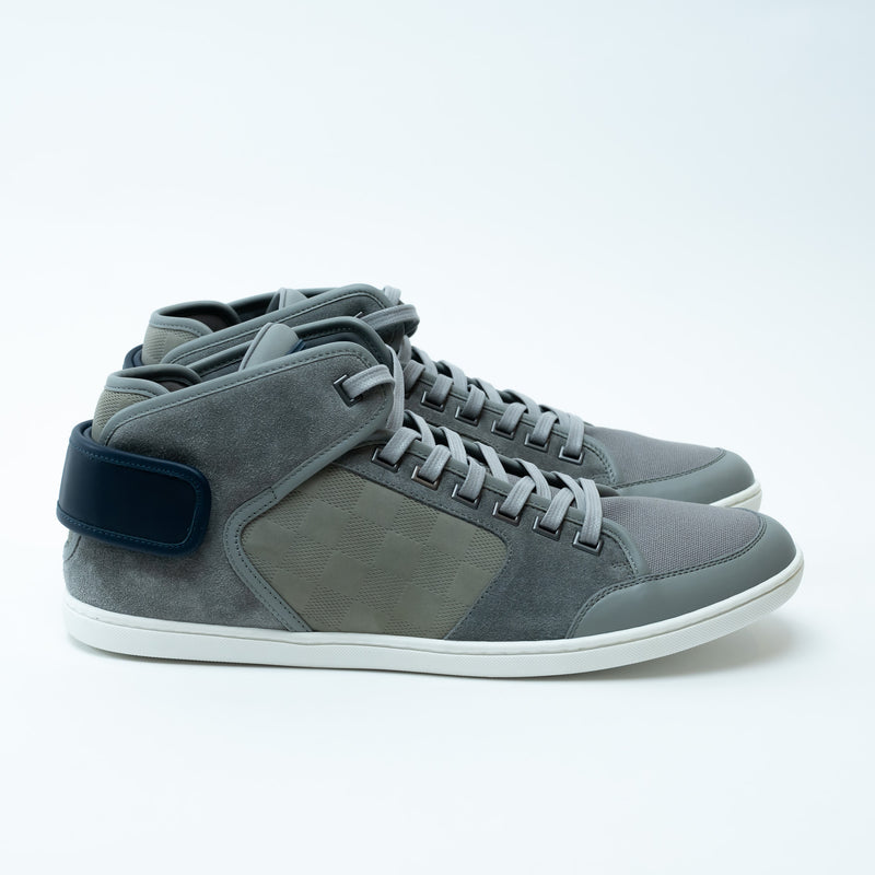 Louis Vuitton Grey/Navy Sneakers Size 8.5