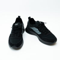 Dior Black Low Top Sneakers with Oblique Detail Size 43