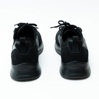 Dior Black Low Top Sneakers with Oblique Detail Size 43