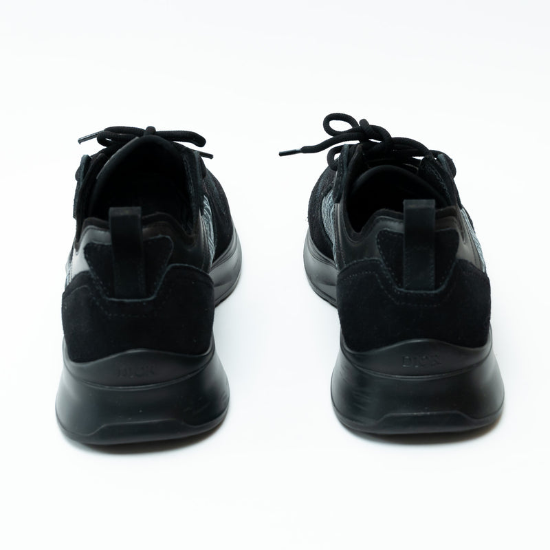 Dior Black Low Top Sneakers with Oblique Detail Size 43