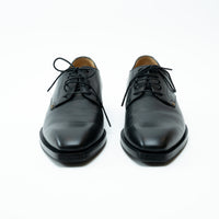Gucci Black Smooth Leather Dress Shoe Size 8.5