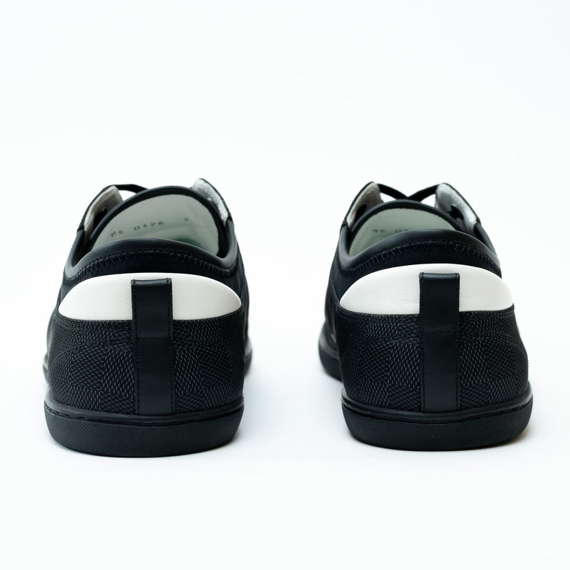 Louis Vuitton Damier Graphite Nylon Low-Top Sneakers Size 9