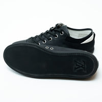 Louis Vuitton Damier Graphite Nylon Low-Top Sneakers Size 9