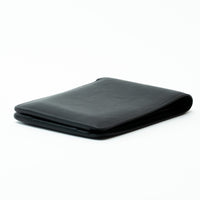 Louis Vuitton Black Smooth Leather Monogram Embossed Bifold Wallet