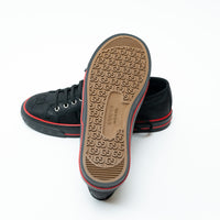 Gucci Black Monogram Canvas Low Top Sneakers Size 5.5