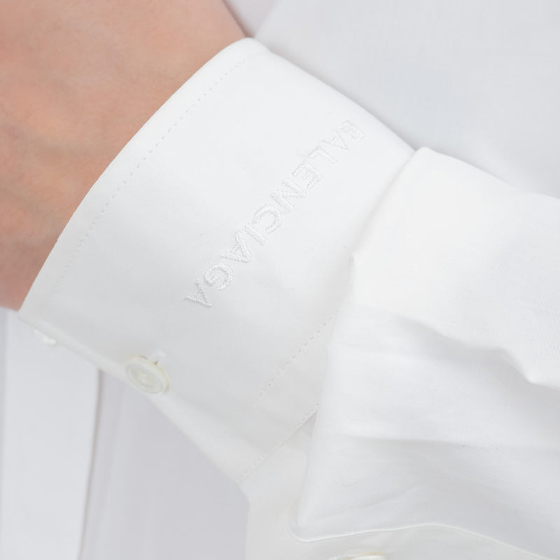 Dior Short Sleeve White Button-Up Size 41