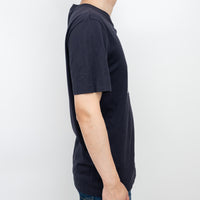 Louis Vuitton Navy T-Shirt with White Graphic Size M