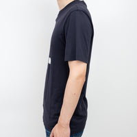 Louis Vuitton Navy T-Shirt with White Graphic Size M