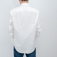 Dior Short Sleeve White Button-Up Size 41