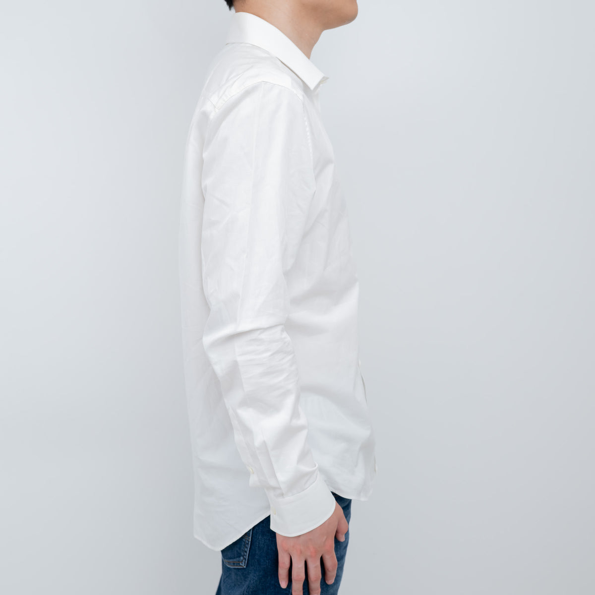 Dior Short Sleeve White Button-Up Size 41