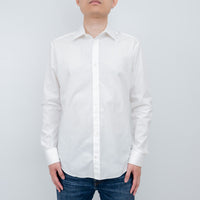 Dior Short Sleeve White Button-Up Size 41