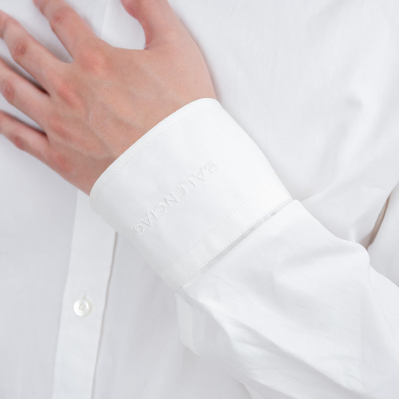 Dior Short Sleeve White Button-Up Size 41
