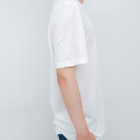 Louis Vuitton White T-Shirt with Embroidered Logo Size XL