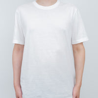 Louis Vuitton White T-Shirt with Embroidered Logo Size XL