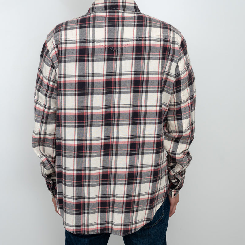 Saint Laurent Snap Button Up Flannel Size XL