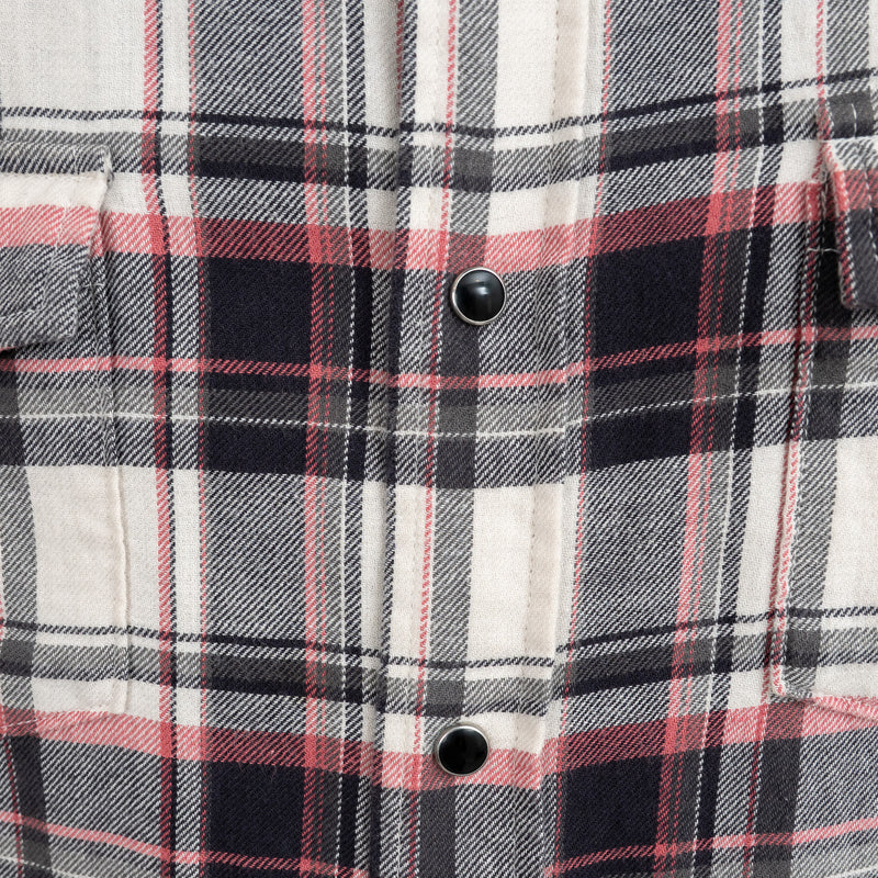 Saint Laurent Snap Button Up Flannel Size XL