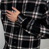 Valentino Snap Button Up Flannel Size 42