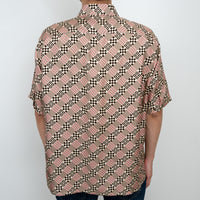 Fendi Printed Button Up Dress Shirt Size 41