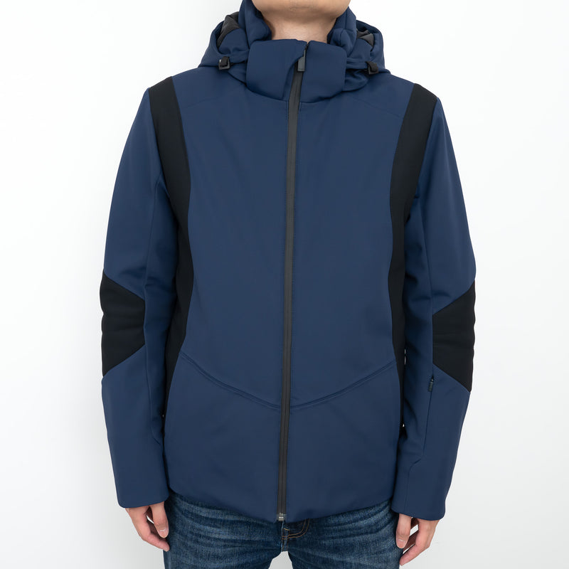 Fendi Navy and Black Jacket with Monster Eyes Hood Size 48