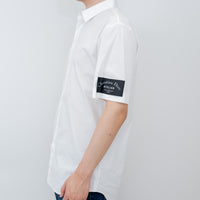 Dior Short Sleeve White Button-Up Size 41