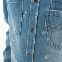 Givenchy Denim Button Up Shirt Size XL