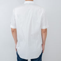 Dior Short Sleeve White Button-Up Size 41