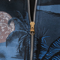 Paul Smith Blue/Black Printed Zip Up Jacket