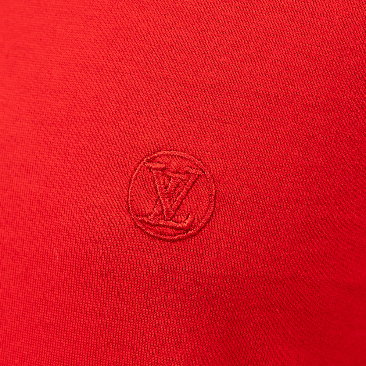 Louis Vuitton Red Cotton T-shirt Size Large