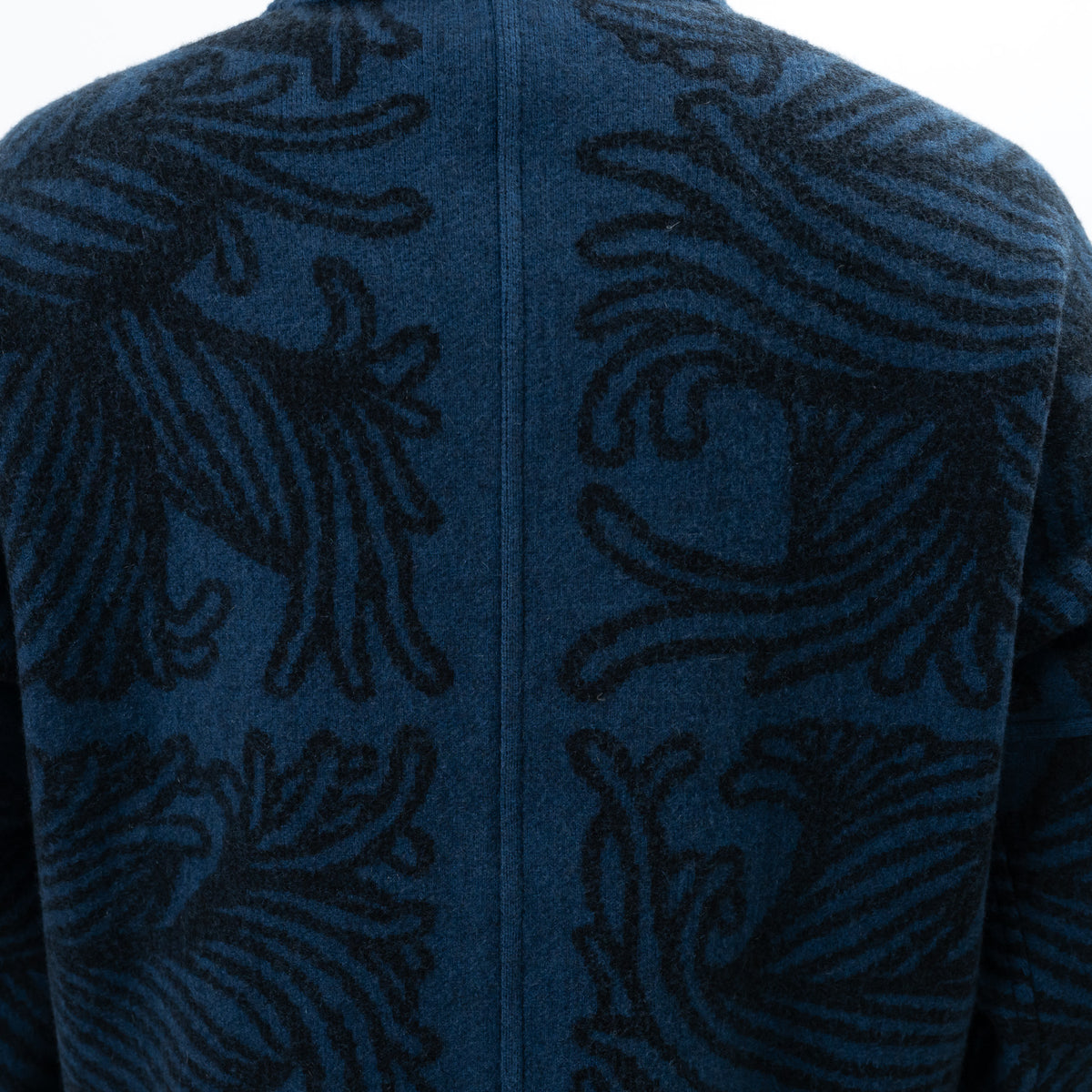 Louis Vuitton Blue Knit Christopher Nemeth Turtleneck Size S