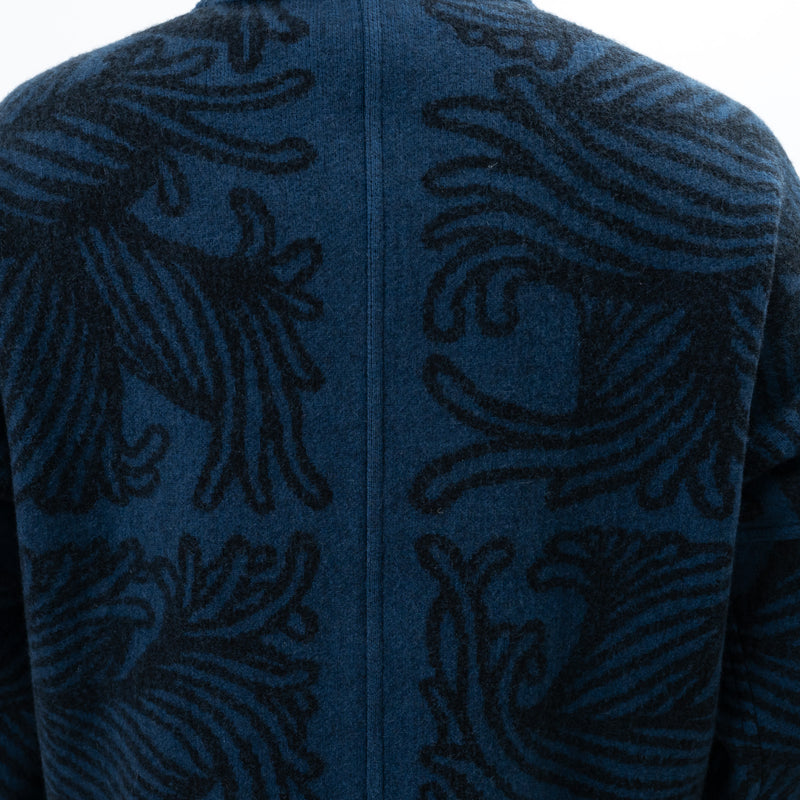 Louis Vuitton Blue Knit Christopher Nemeth Turtleneck Size S