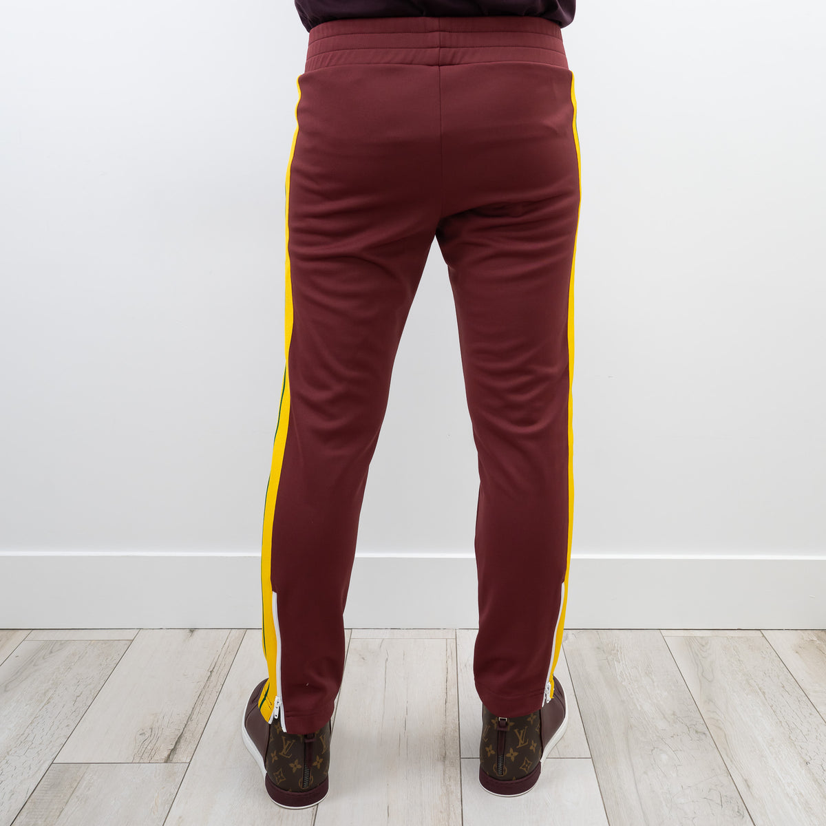 Palm Angels Burgundy Sweatpants Size S