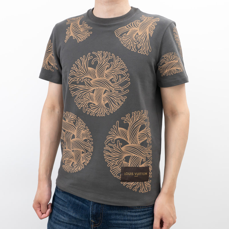 Louis Vuitton Grey Cotton Christopher Nemeth T-shirt Size S
