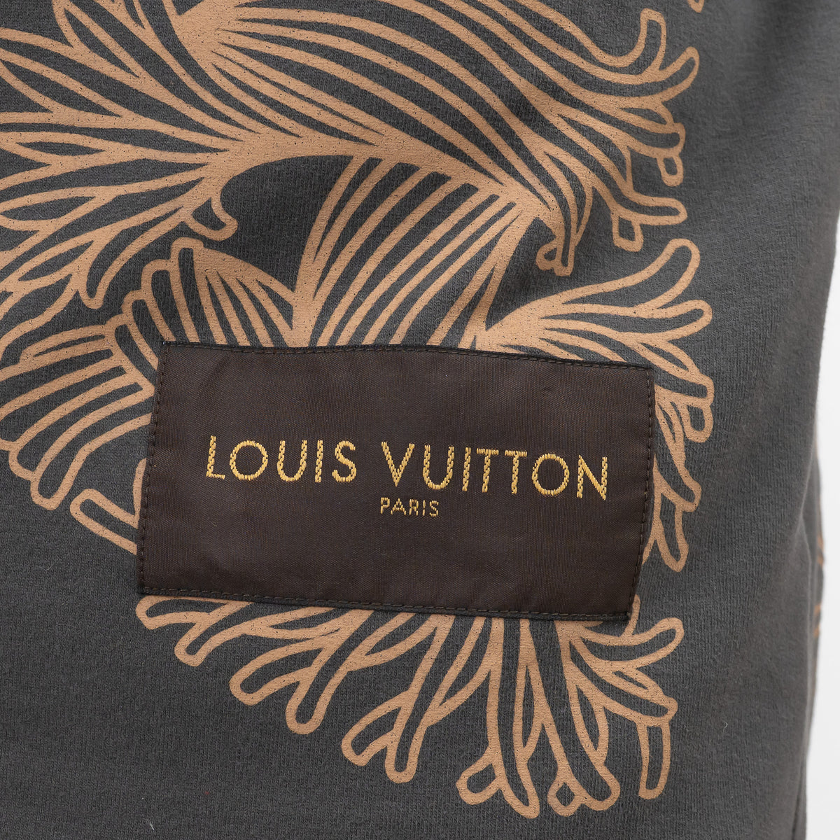 Louis Vuitton Grey Cotton Christopher Nemeth T-shirt Size S