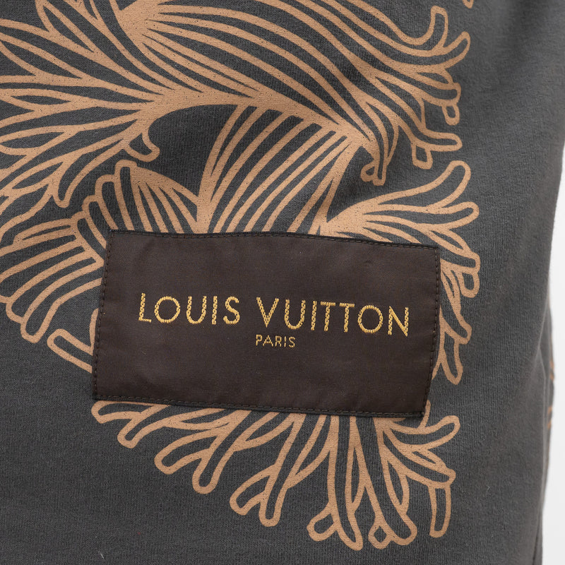Louis Vuitton Grey Cotton Christopher Nemeth T-shirt Size S