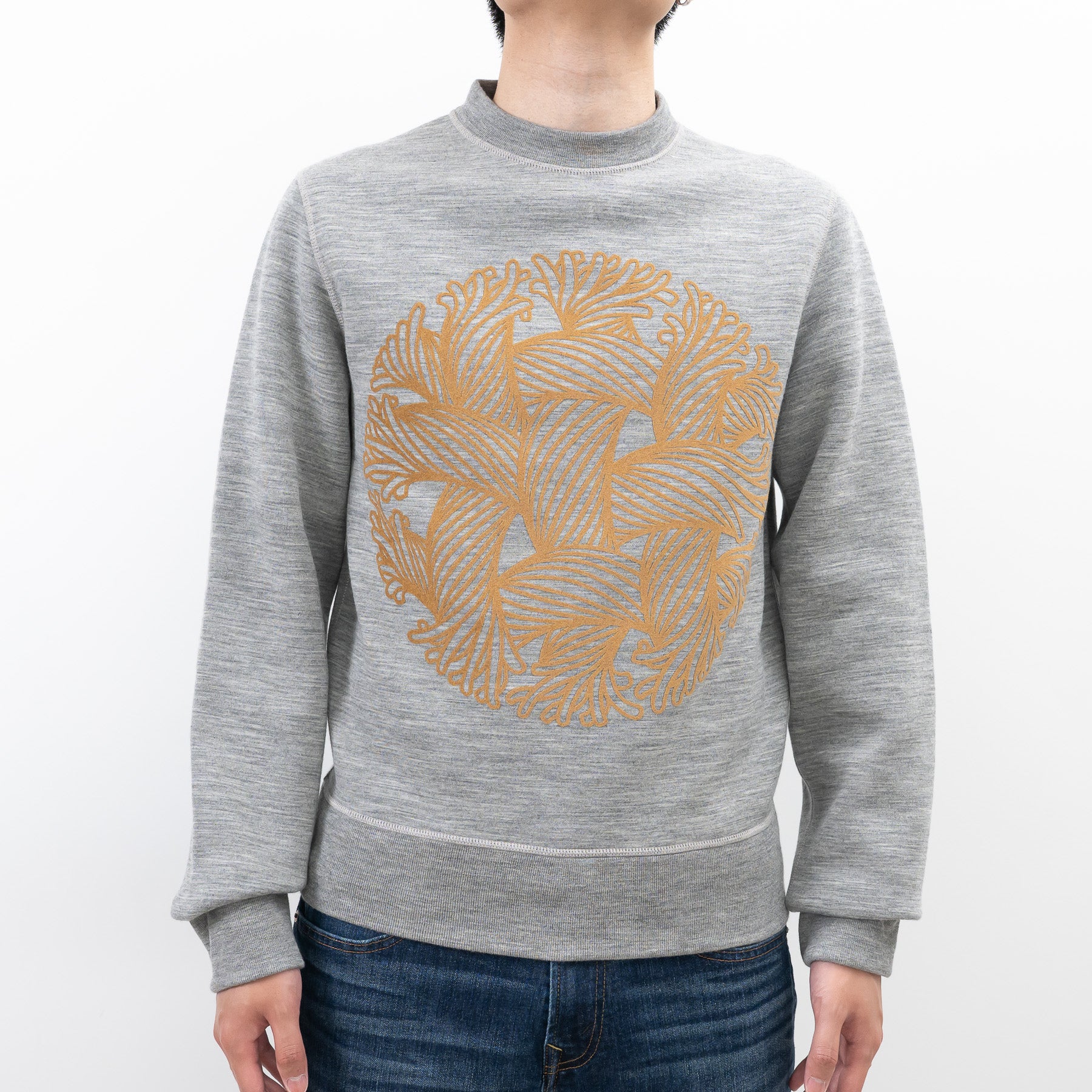 【Einaudi専用】LOUIS VUITTONクリストファー・ネメス セーター Louis Vuitton Grey Christopher Nemeth Crew Neck Sweater Size M