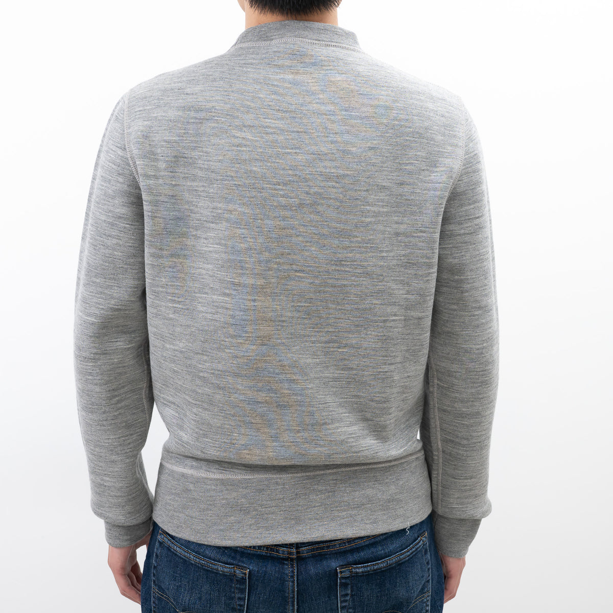 Louis Vuitton Grey Christopher Nemeth Crew Neck Sweater Size M